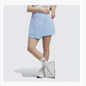 Adidas blue wrap skirt Nwt